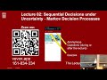 Lecture 2a: Decision Making under Uncertainty (Markov Decision Processes), DTU