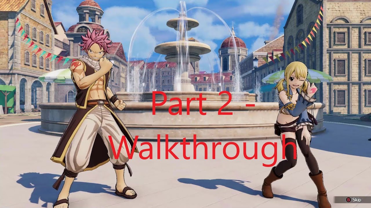 Fairy Tail Game 2020 Walkthrough Part 2 - Learning The Game