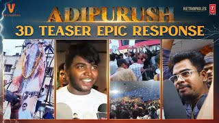 Adipurush 3D Teaser Epic Response | Prabhas | Kriti Sanon | Saif Ali Khan | Om Raut | UV Creations