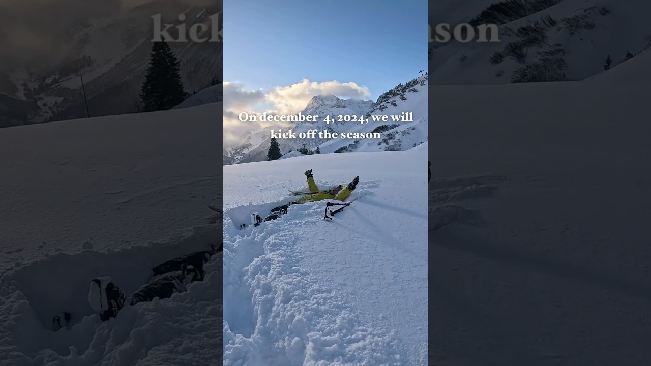 Der Countdown läuft 🎿⛷️