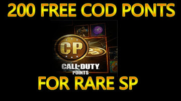 200 Free Cod Points! -  Black Ops 3 (Cod points for Rare Supply Drops)