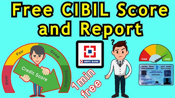 Check your CIBIL🔥Score for FREE in just 2 minutes || Free CIBIL Score and Report in HDFC Bank 🇮🇳