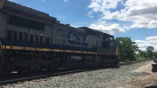 CSX Light Engine Move in Hanover, PA -  6/8/17