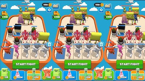 Merge Master Blue Monster Funny Game level 53-61