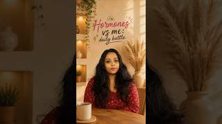 Hormones vs me: daily battle.#HormoneHealth #PCOSJourney #HormonalImbalance #HealingJourney