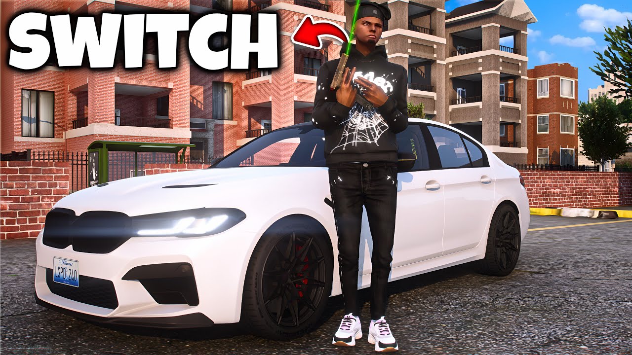 I TERRORIZED CHICAGO with a GLOCK SWITCH in GTA 5 RP..