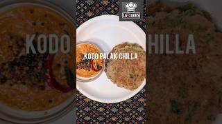 Kodo Palak Chilla - A Snacks So Healthy and Delicious