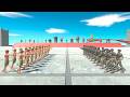 20 vs 20 Ranged Units Tournament - Animal Revolt Battle Simulator