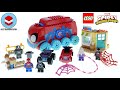 Lego marvel 10791 team spideys mobile headquarters  lego speed build review