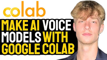 How to Create an AI Voice Model Using Google Collab RVC! (FULL GUIDE)