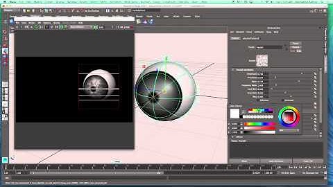 Texturing an eyeball using procedural textures