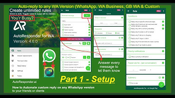 How to set up AutoResponder.ai auto-reply messages for WhatsApp: Step-by-step tutorial