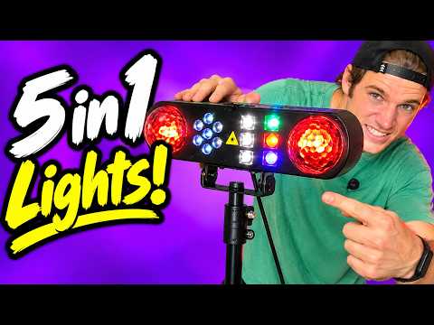 DJ Lights with Stand, 5 in 1 Party Bar Light | Is It Worth It?