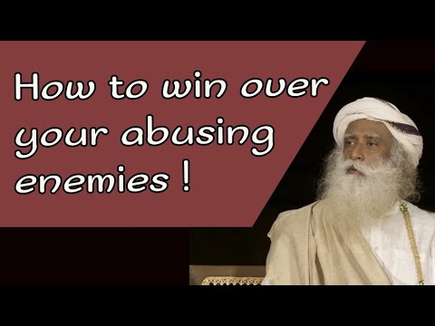 How to win over abusing enemies | Latest valuable speech by Sadhguru