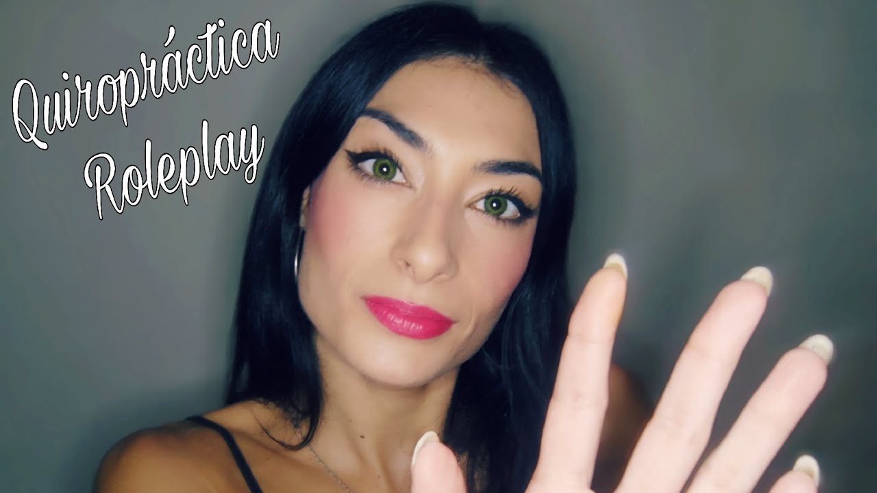 ASMR ROLEPLAY | Masaje QUIROPRÁCTICO con CRUJIDOS y sonidos de CREMA | Asmr en Español 💖