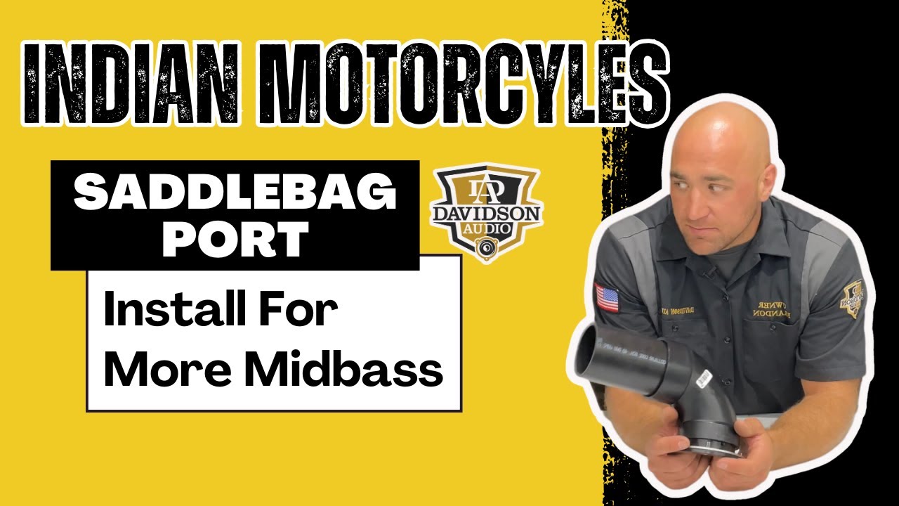 Установка порта + сумка Indian = больше мидбаса