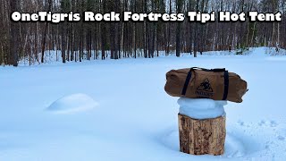 OneTigris Rock Fortress Tipi Hot Tent by Pinetree Line  624 views 3 months ago 10 minutes, 41 seconds