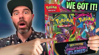 Opening a Phantasmal Flames Booster Box! FIRST LOOK at the New Pokémon Set!