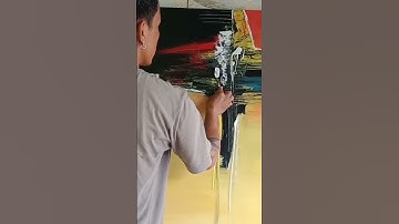 abstract painting is about feelings