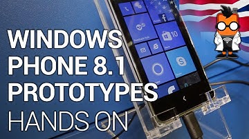 Windows Phone 8.1 Prototypes Hands On at Computex 2014