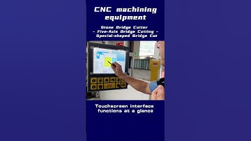 ICON400 Multifunction 5 axis cnc stone bridge saw