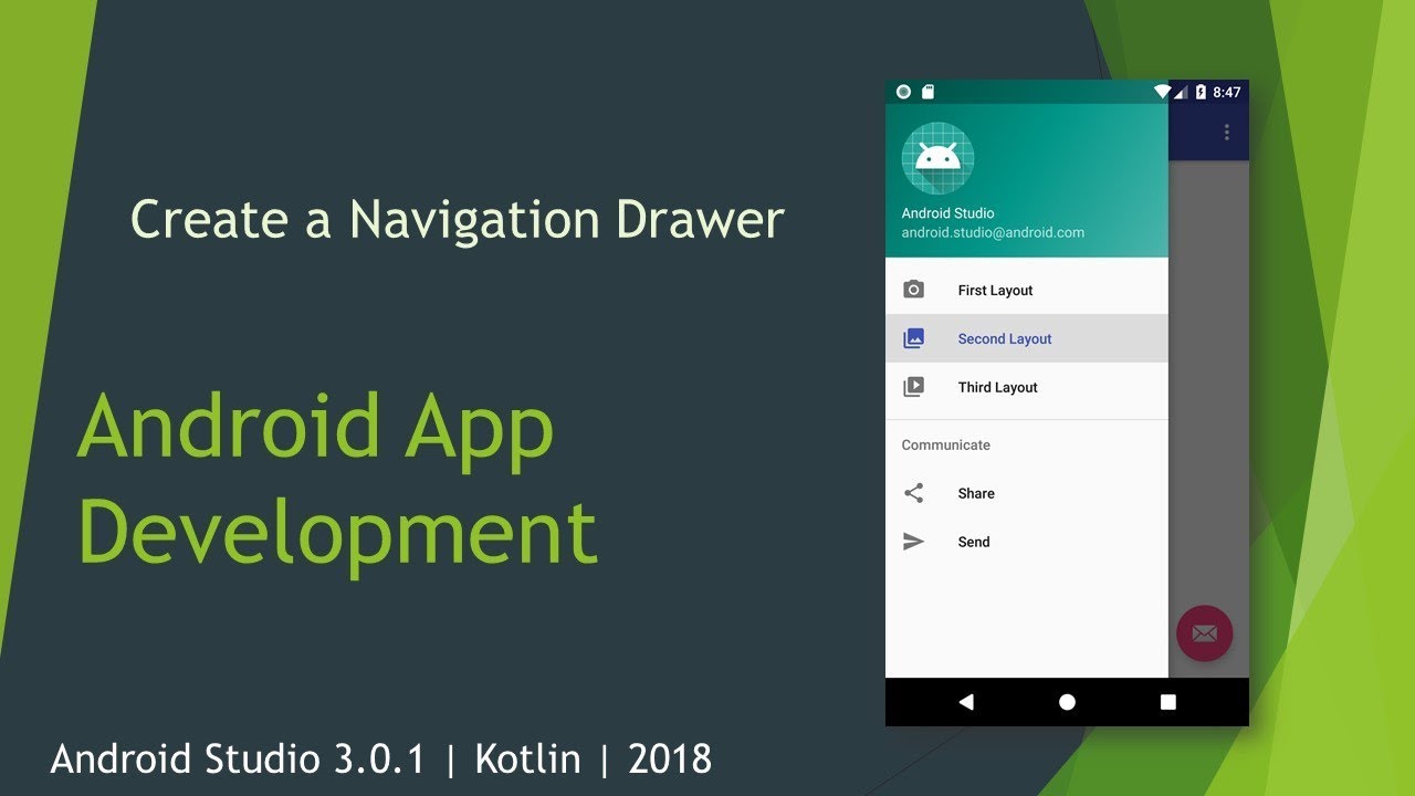 Android Navigation Drawer Example – Step by Step Guide