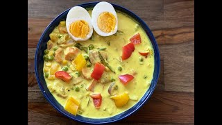 HOW TO MAKE KERALA EGG STEW | MUTTA ISHTU FOR APPAM, IDIYAPPAM | EASY STEW RECIPE