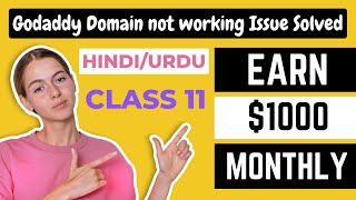 Full Blogger Website is Not Opening Without www | Godaddy Domain Not Working Problem Solved | Class 11 Guide