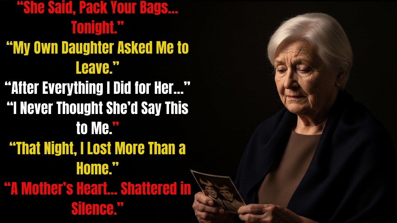 When My Daughter Told Me to Pack and Go From Her House Tonight