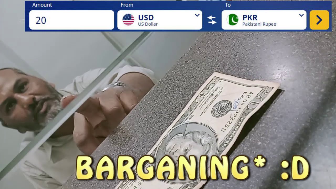 pkr to usd  2022 New  Conversion of Dollars (USD) in Pakistani Rupees at Money Exchange OFFICE