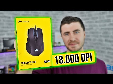 BU MOUSE TAM 18.000 DPI! - Corsair IronClaw RGB İncelemesi