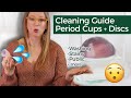 How to Clean Menstrual Cups and Discs | Ultimate Guide