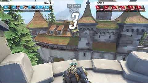 Doomfist Slam from across Eichenwalde (defense)