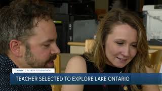 North Tonawanda Biology Teacher Selected to Explore Lake Ontario (June 2023)