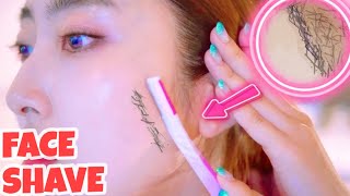HOW I SHAVE MY FACE FOR CLEAR SKIN | 6 STEPS YOU MUST DO!