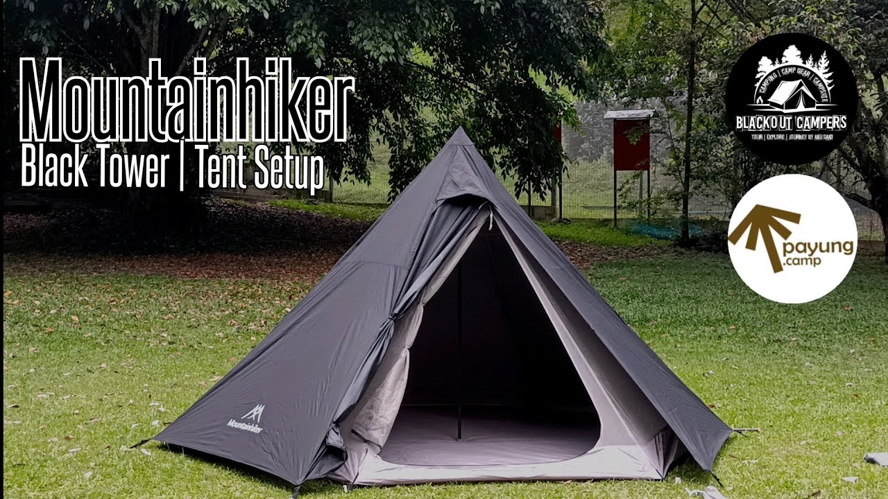 MOUNTAINHIKER | Black Tower | Tent Setup & Review - YouTube