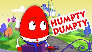 Dumpty humpty se sentó en una pared | Humpty Dumpty Sat On A Wall | Cartoon Town Español