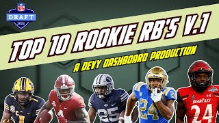 Top 10 Rookie Running Backs  |  2022 NFL Draft V.1