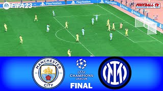 FIFA 23 - Manchester City vs Inter Milan - UEFA Champions League 2023 Final - PC Gameplay 4K