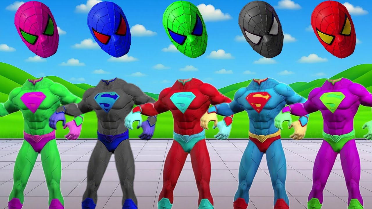 GAME PLAYING TEBAK GAMBAR TOP SUPERHERO I AVENGERS, CAPTAIN AMERICA, SPIDER MAN, IRON MAN, HULK