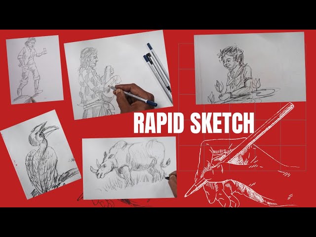 Rapid Sketching - YouTube