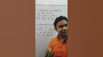 Transitive Verb | English Grammar | By Madhur Shashwat Sir