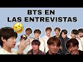 BTS // MEJORES MOMENTOS EN LAS ENTREVISTAS