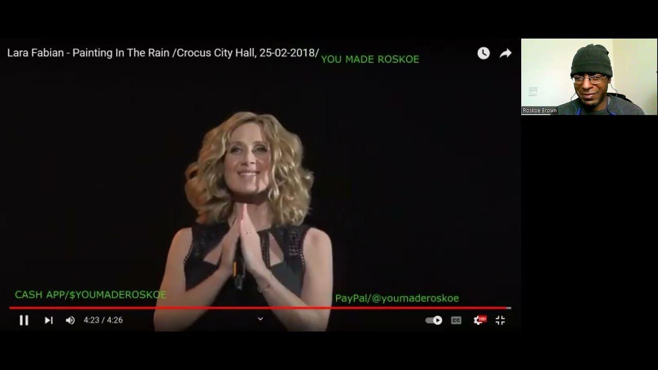 Lara Fabian - Painting In The Rain (Crocus City Hall 2/25/2018) Reaction #larafabian #reactions