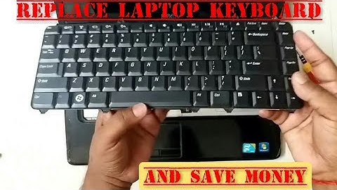 How to Change Laptop Keyboard | DELL INSPIRON1545 Keyboard Replacement at home | Repair Laptop Part1