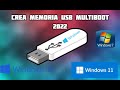 ✅Tutorial para crear Memoria USB Multiboot / Windows 7 -10 -11 TODO EN UNO.