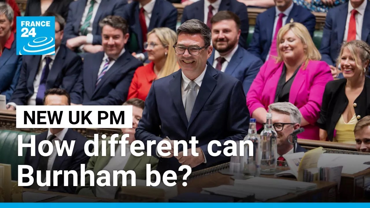 Andy Burnham wants to lead the UK 'differently': how different can he be? • FRANCE 24 English
