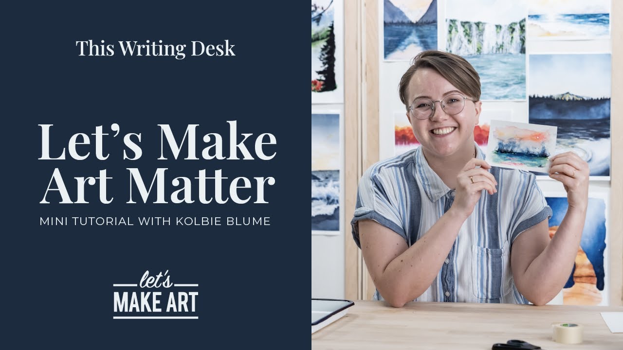 Let's Make Art Matter: Creative Watercolor Landscapes Mini Tutorial by ...