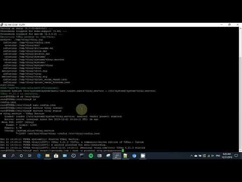 5 minutes to set up v2ray+websocket over TLS on Debian 10 (see description below for details)