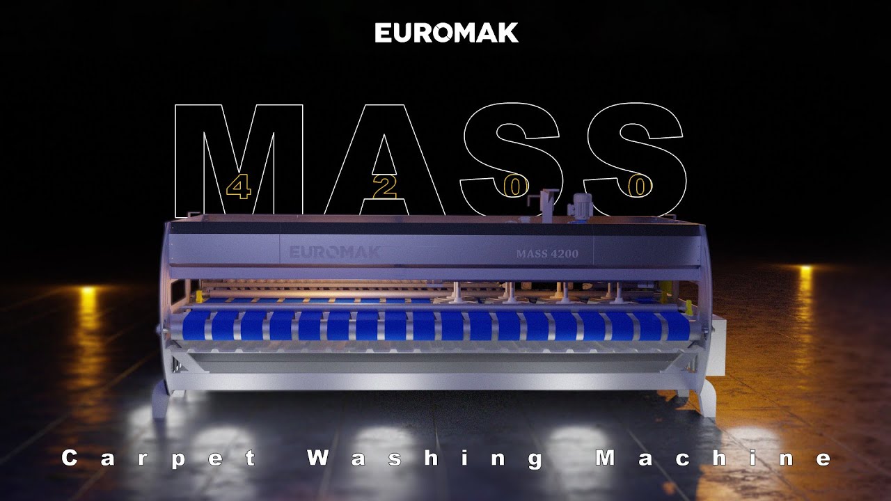 Euromak Mass 4200 Carpet Washing Machine Euromak Endüstriyel Temizlik
